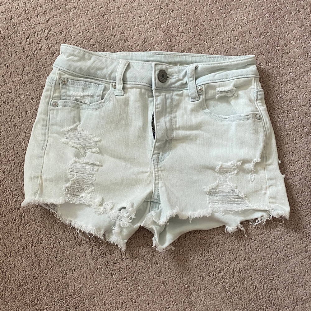 AEO jean shorts
